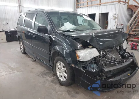 2008 Chrysler Town & Country Touring из США, поврежденный, VIN 2A8HR54P08R779374